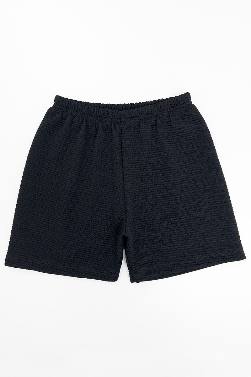 preto shorts turim trabalhada qualidade diferencial 3