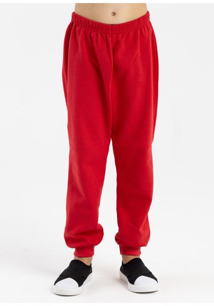 calca moletom vermelho preco e qualidade