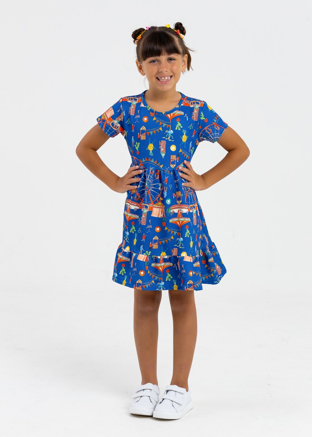 comprar moda infantil direto de fabrica online brilha kids vestido circo 8