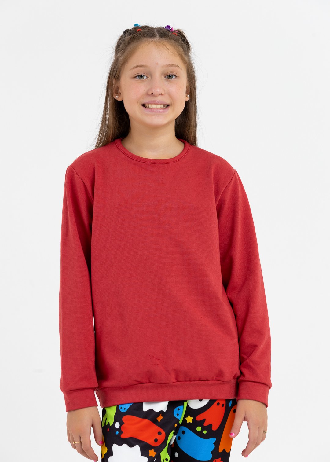 comprar moda infantil direto de fabrica online brilha kids casaco vermelho