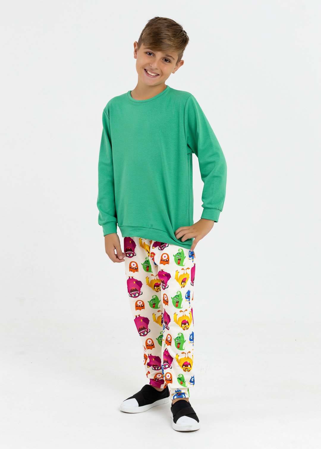 comprar moda infantil direto de fabrica online brilha kids calca monstros 5