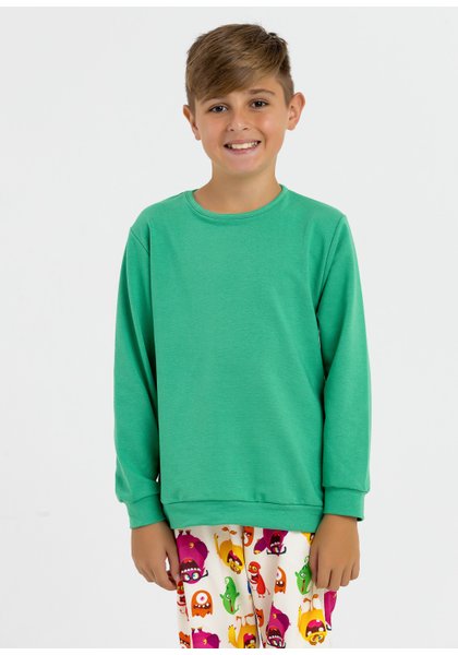 comprar moda infantil direto de fabrica online brilha kids casaco verde