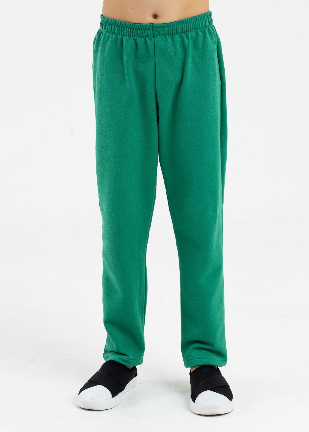 comprar moda infantil direto de fabrica online brilha kids calca bainha verde