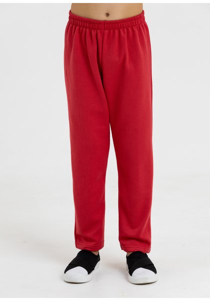 comprar moda infantil direto de fabrica online brilha kids calca bainha vermelho