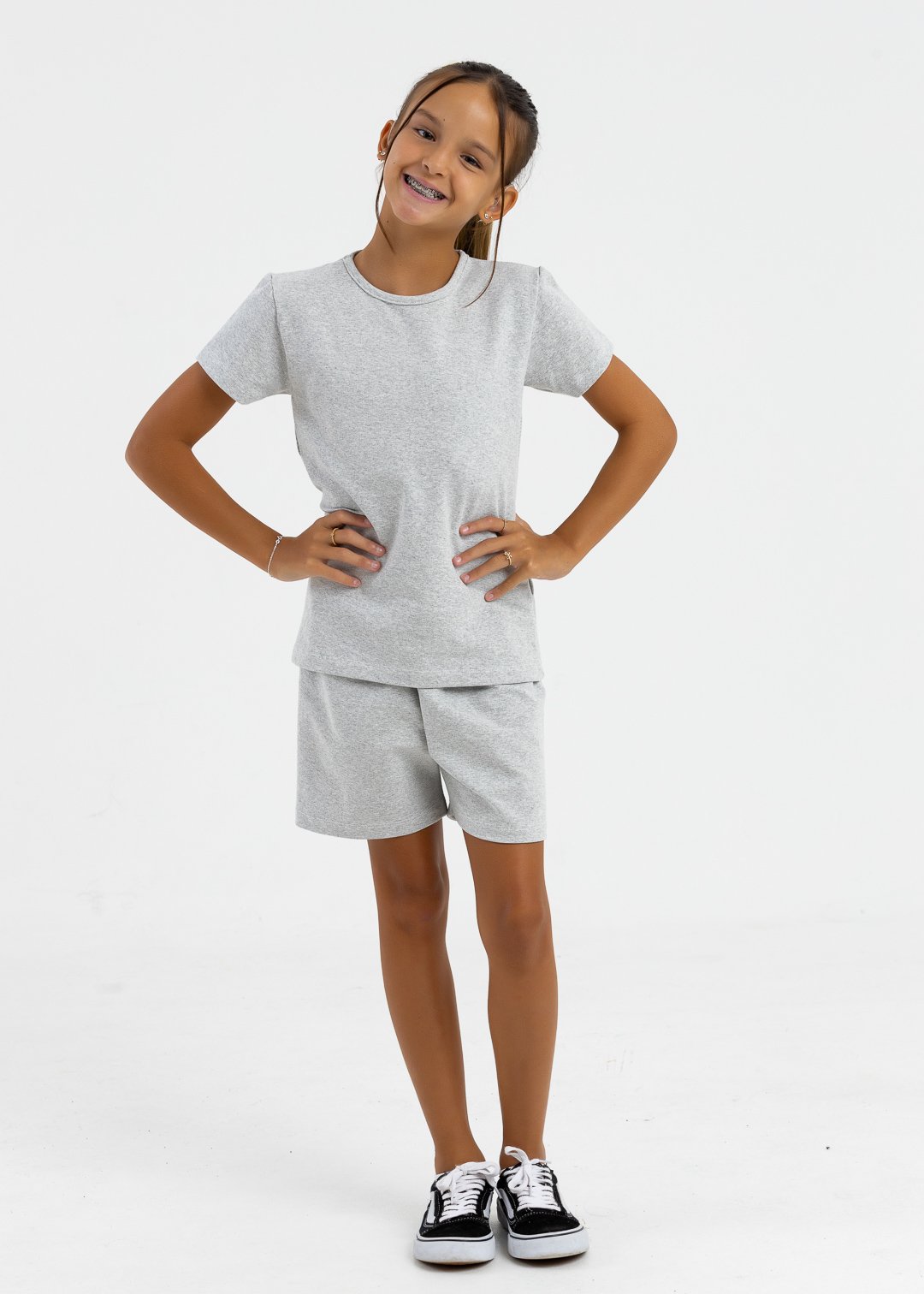comprar moda infantil direto de fabrica online brilha kids camiseta mecla molecotton e bermuda