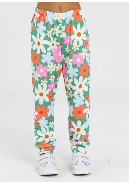 comprar moda infantil direto de fabrica online brilha kids casaco floral e calca 3