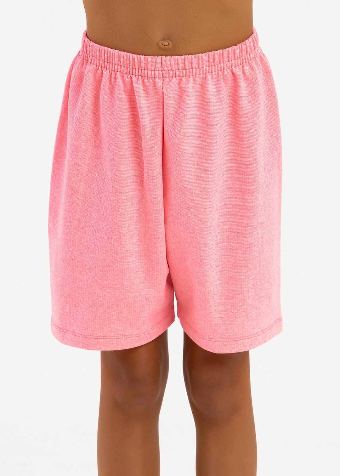 comprar moda infantil direto de fabrica online brilha kids molecotton rosa neon bermuda 2