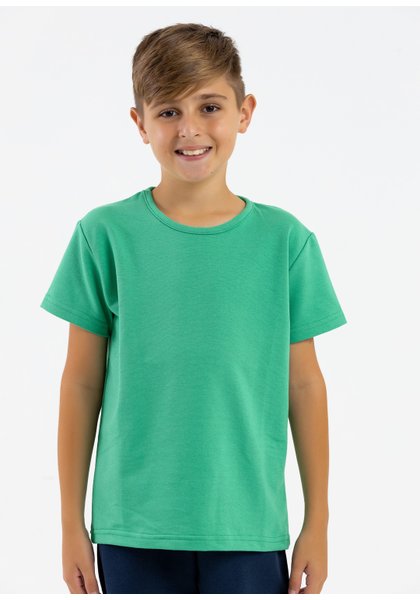 comprar moda infantil direto de fabrica online brilha kids molecotton camiseta verde 2
