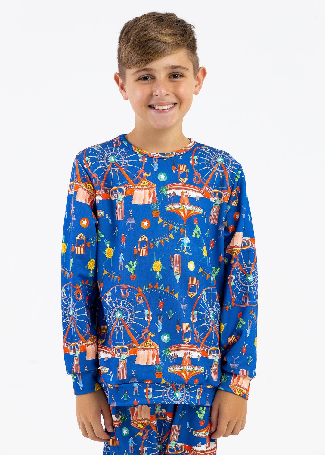 comprar moda infantil direto de fabrica online brilha kids molecotton circo casaco