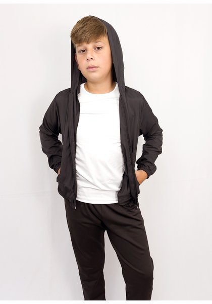 jaqueta corta vento preto qualdade preco brilhakids