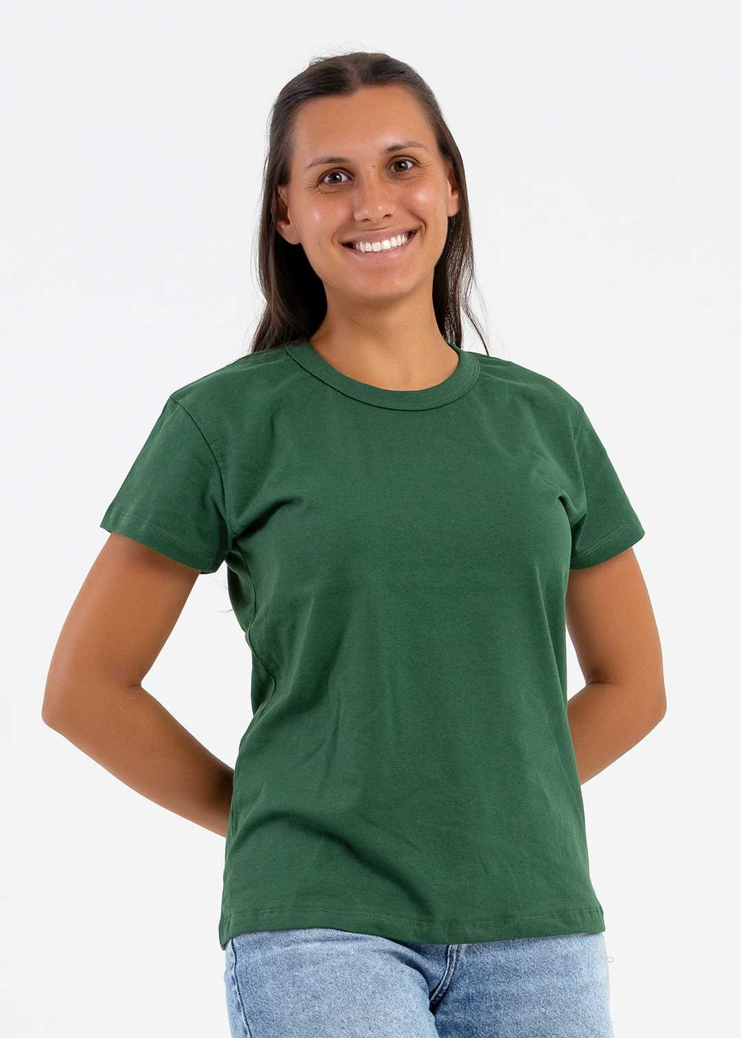 comprar moda infantil direto de fabrica online brilha kids camiseta feminina verde
